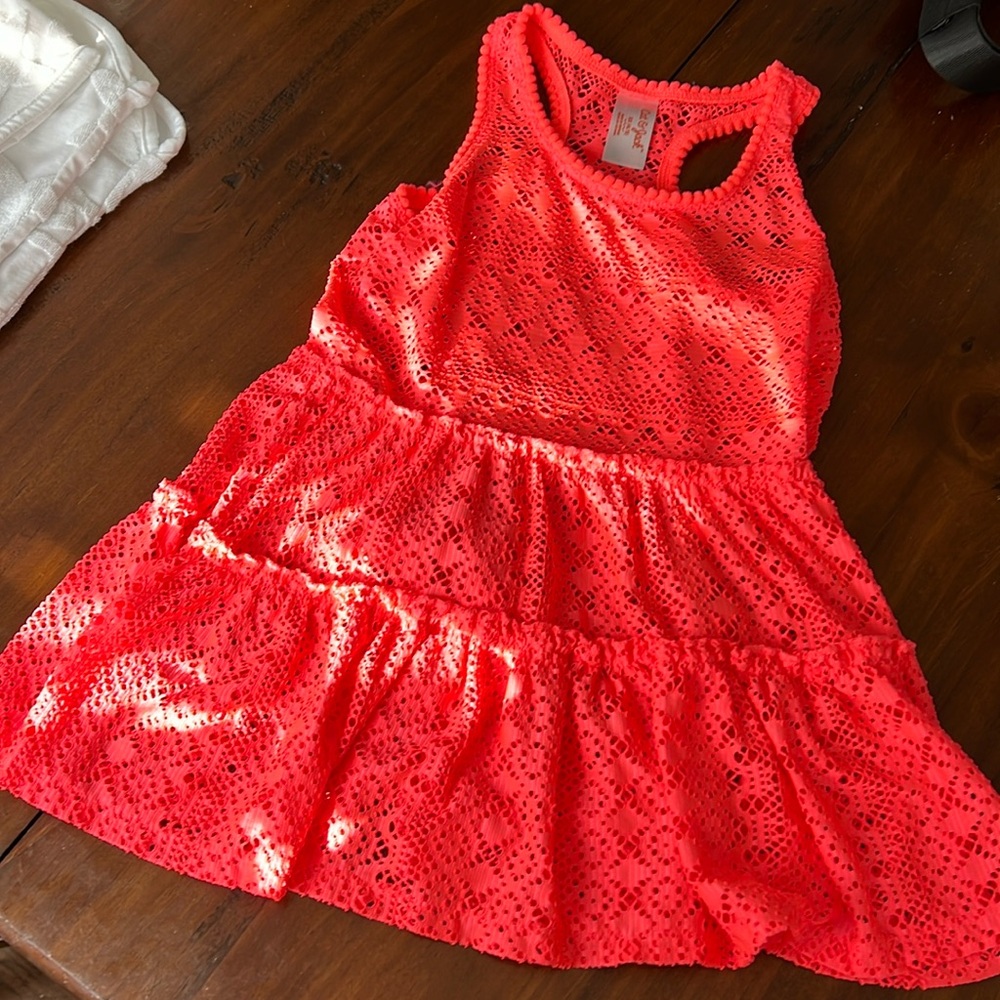 XS (4-5) Cat & Jack Hot Pink Beach Cover Up